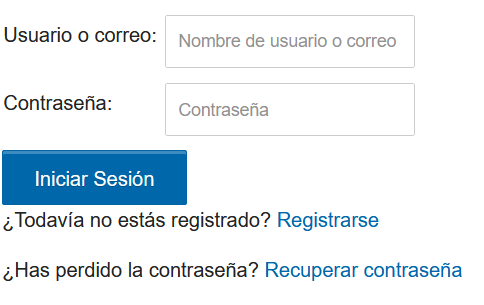 Registro de usuarios